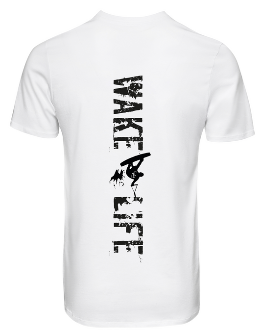 White Tee. WAKELIFE.